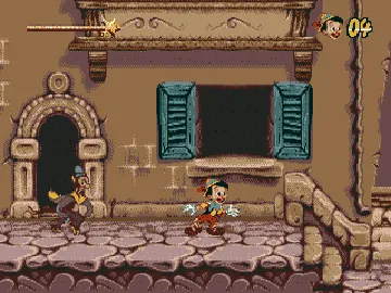 Pinocchio (Europe) screen shot game playing